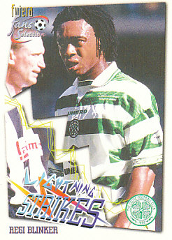 Regi Blinker Celtic Glasgow 1999 Futera Fans' Selection #67